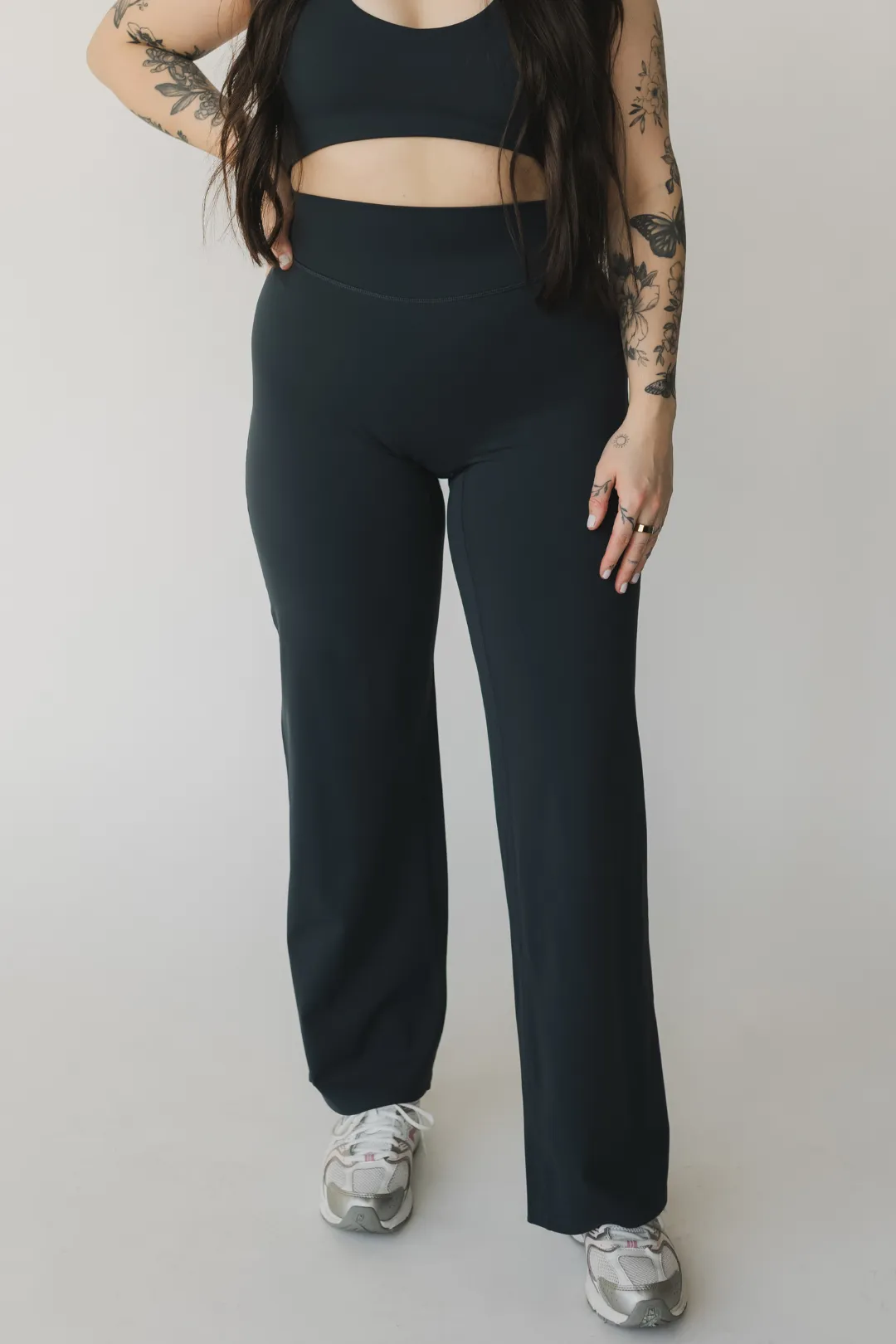Essentials Wide Leg Pant PETITE sold by Bare Activewear product image thumbnail 3