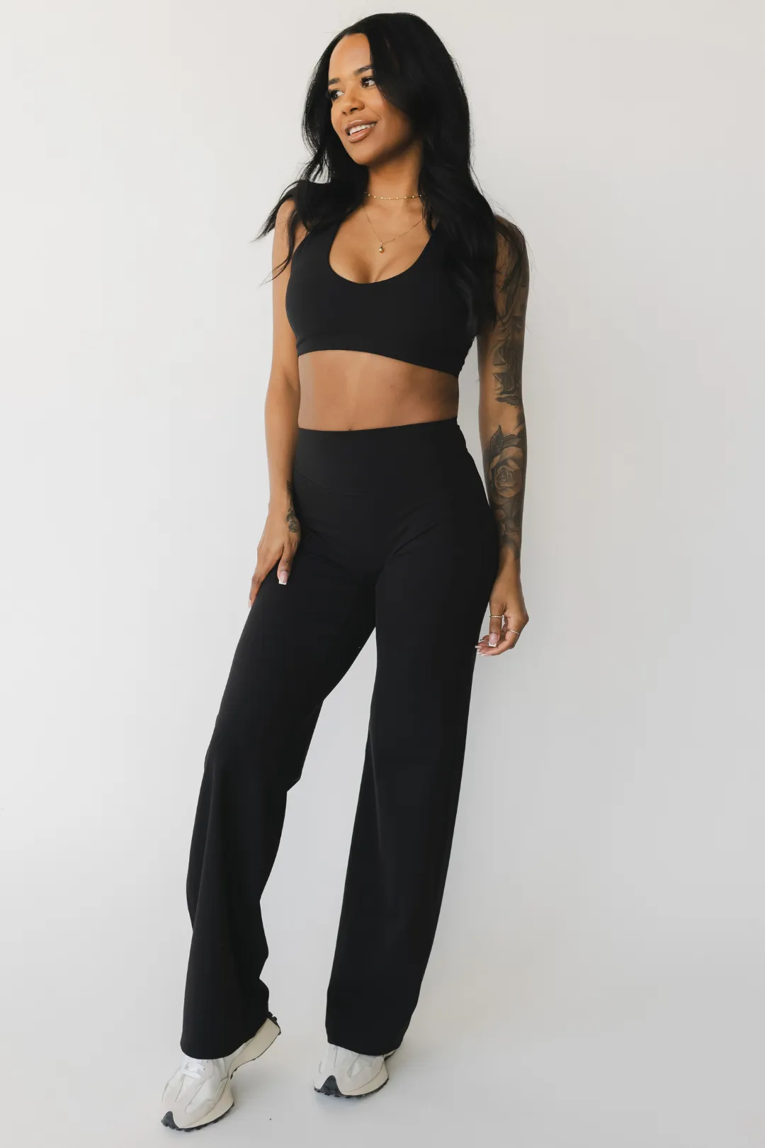 Essentials Wide Leg Pant PETITE sold by Bare Activewear product image thumbnail 5