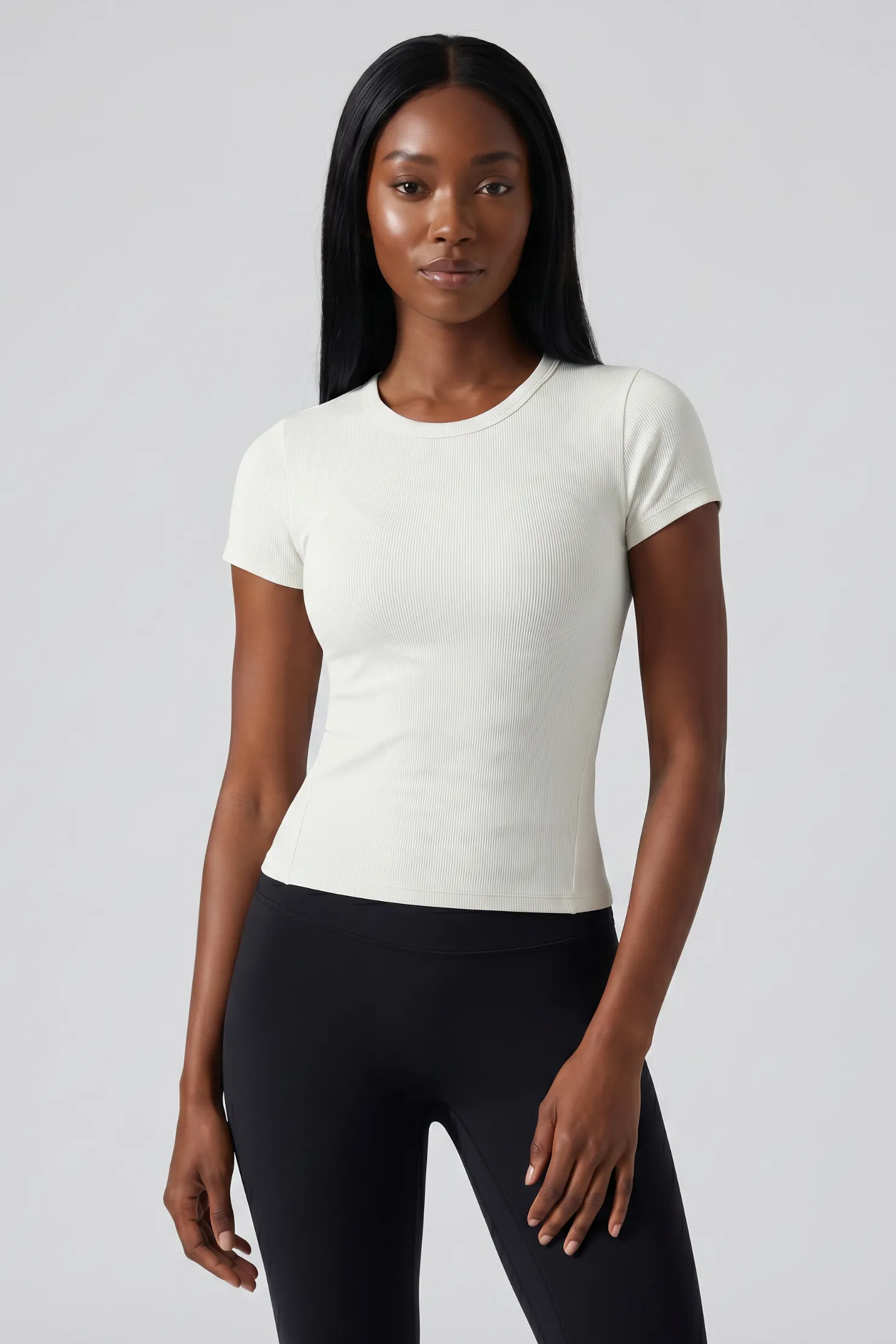Core Ribbed T-Shirt sold by Bare Activewear product image thumbnail 3
