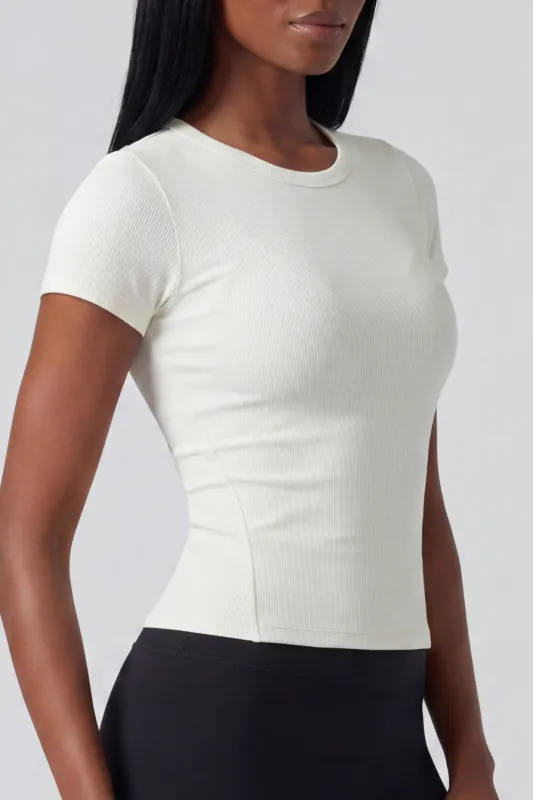 Core Ribbed T-Shirt made by Bare Activewear