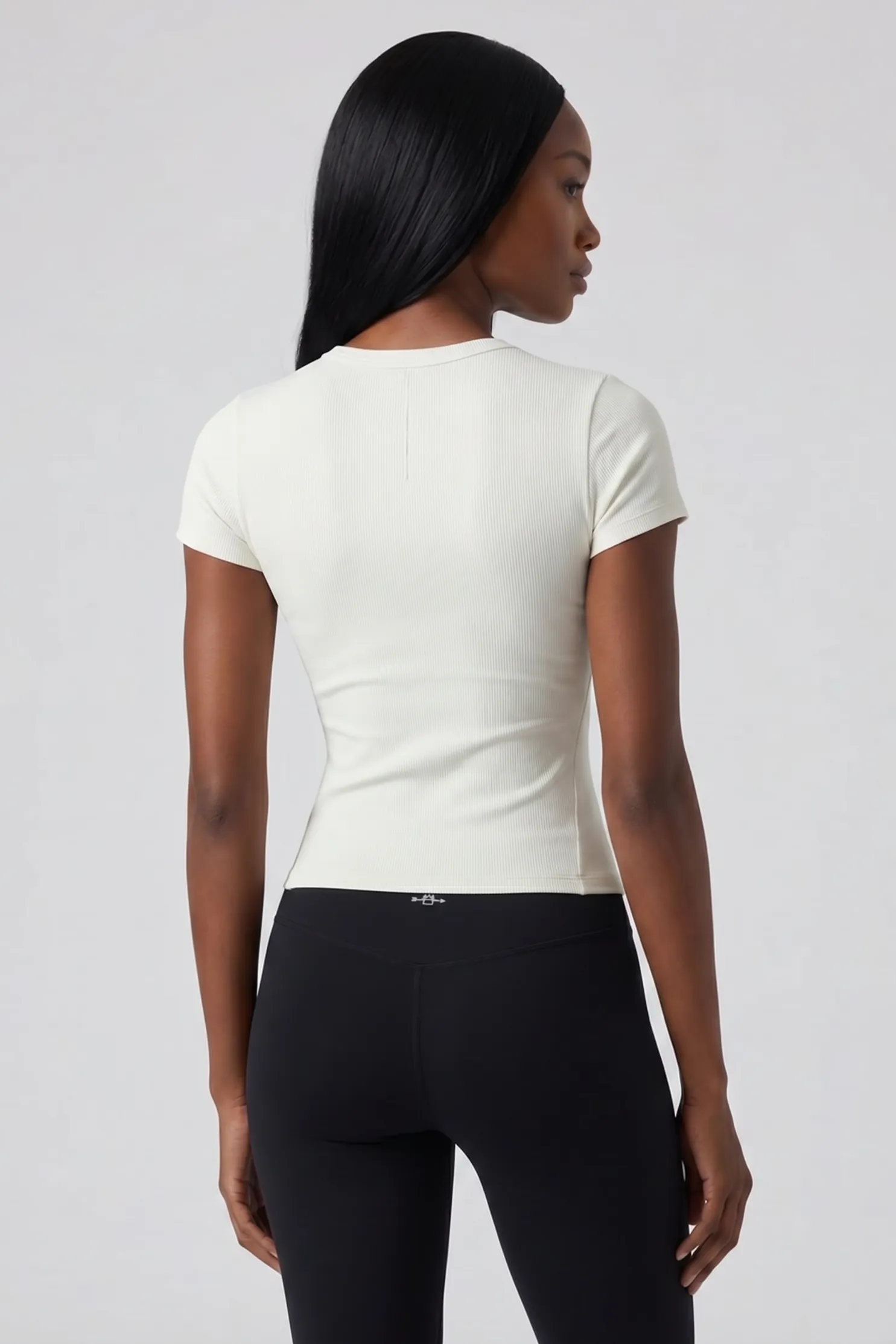 Core Ribbed T-Shirt sold by Bare Activewear product image thumbnail 2
