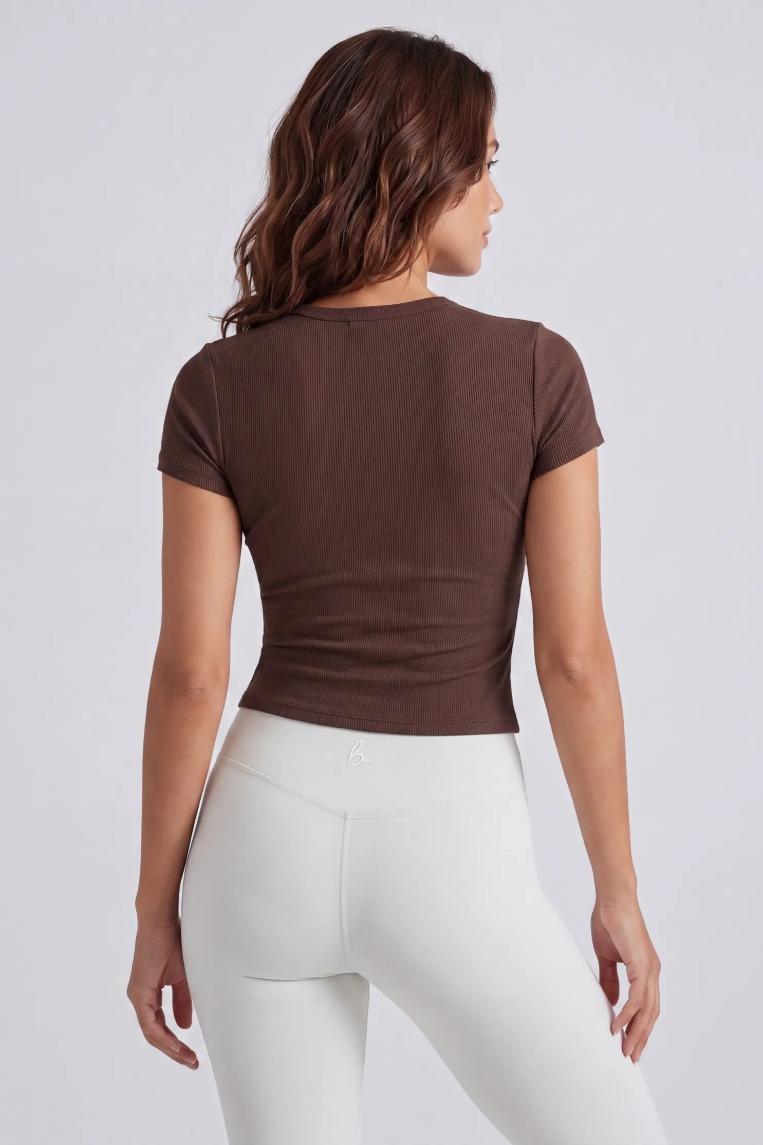 Core Ribbed T-Shirt sold by Bare Activewear product image thumbnail 5