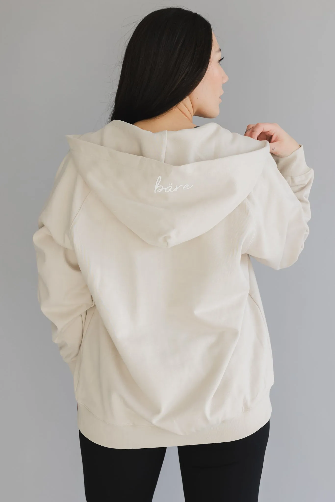 Oversized Zip Hoodie sold by Bare Activewear product image thumbnail 3