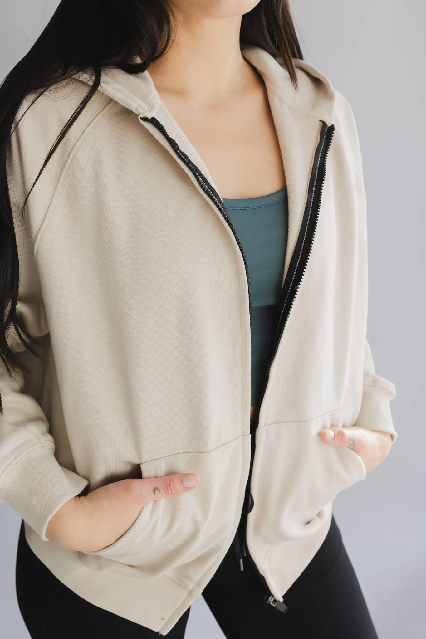 Oversized Zip Hoodie sold by Bare Activewear product image thumbnail 4