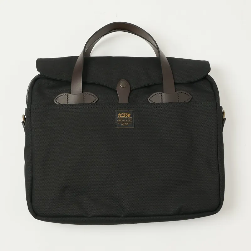Filson Rugged Twill Original Briefcase - Black sold by Son of a Stag