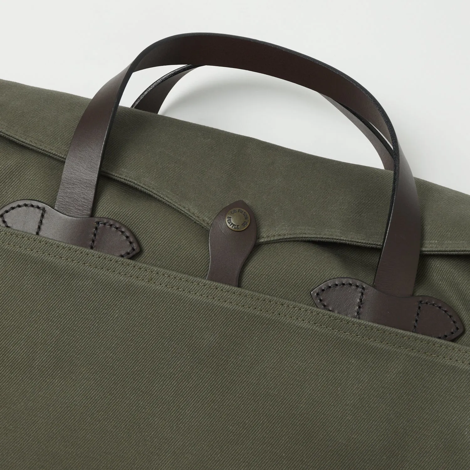 Filson Rugged Twill Original Briefcase - Otter Green sold by Son of a Stag product image thumbnail 3