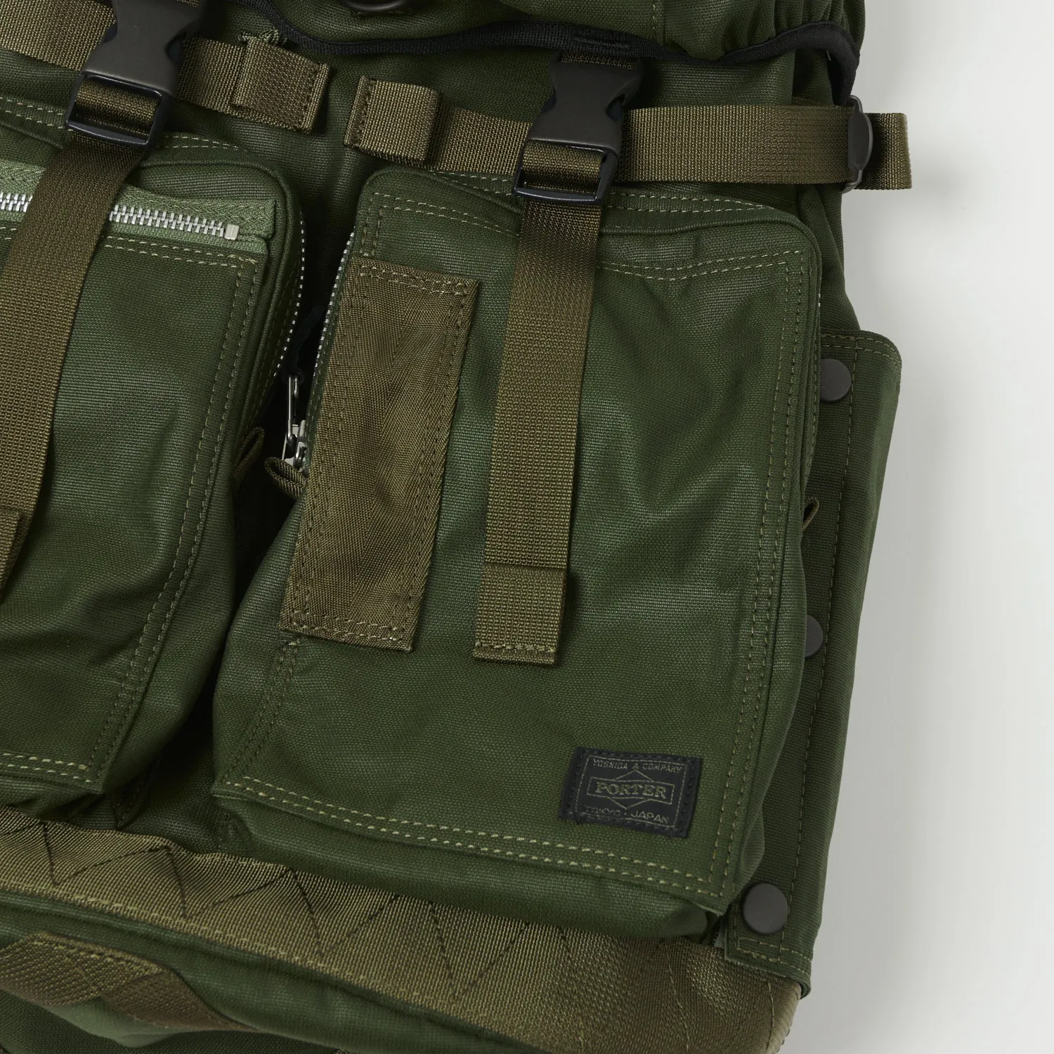 Porter-Yoshida & Co. Flying Ace Backpack - Olive Drab sold by Son of a Stag product image thumbnail 2