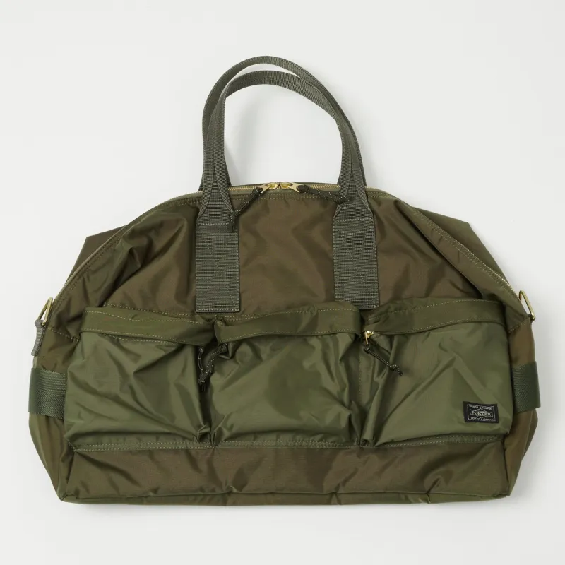 Porter-Yoshida & Co. Force 2-Way Duffle Bag - Olive Drab sold by Son of a Stag