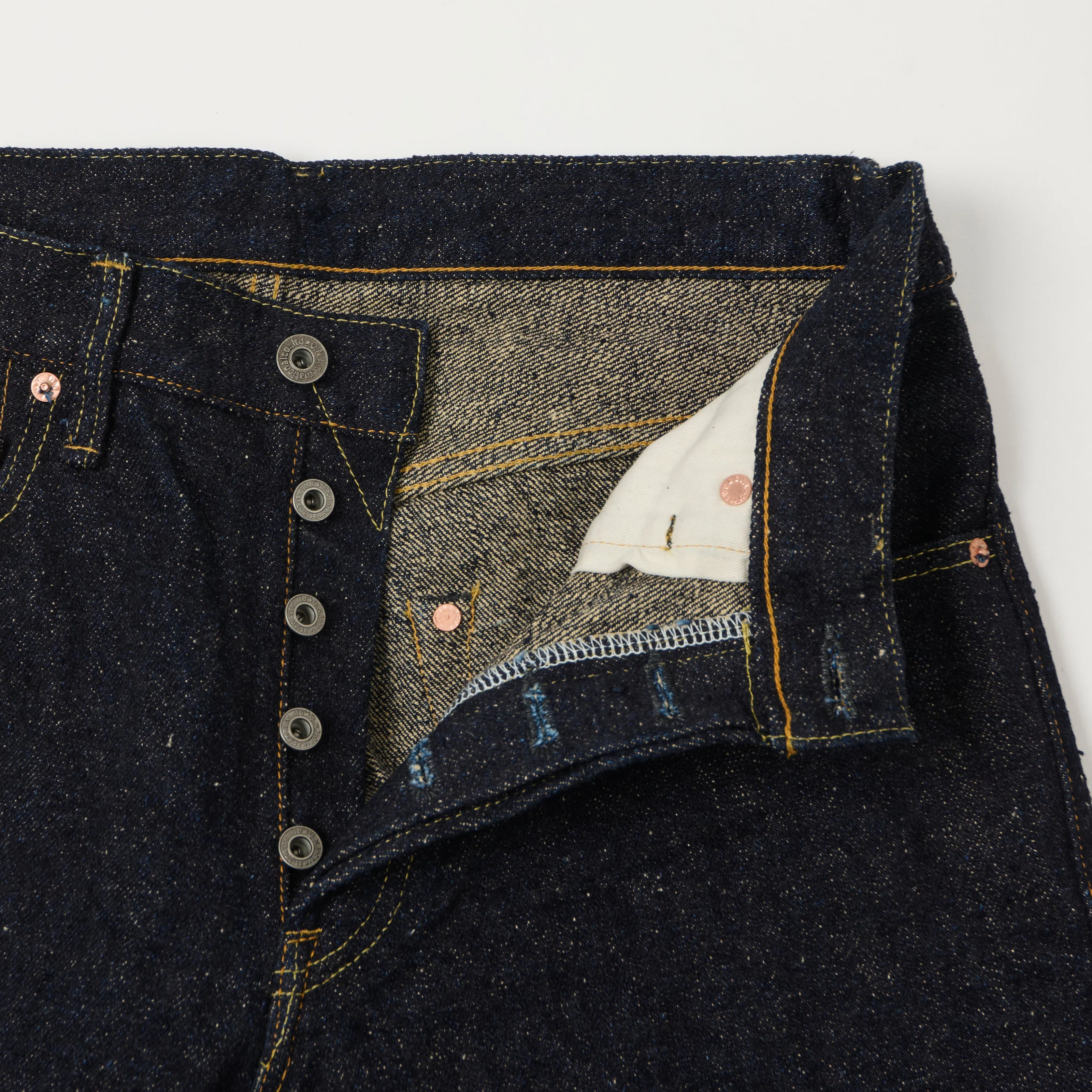 ONI Denim 200 Asphalt 20oz Wide Straight Jean - One Wash sold by Son of a Stag product image thumbnail 5