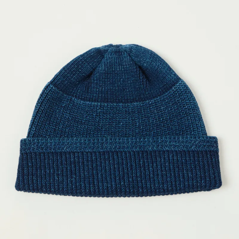Rototo Indigo Mil Watch Cap - Dark Indigo sold by Son of a Stag