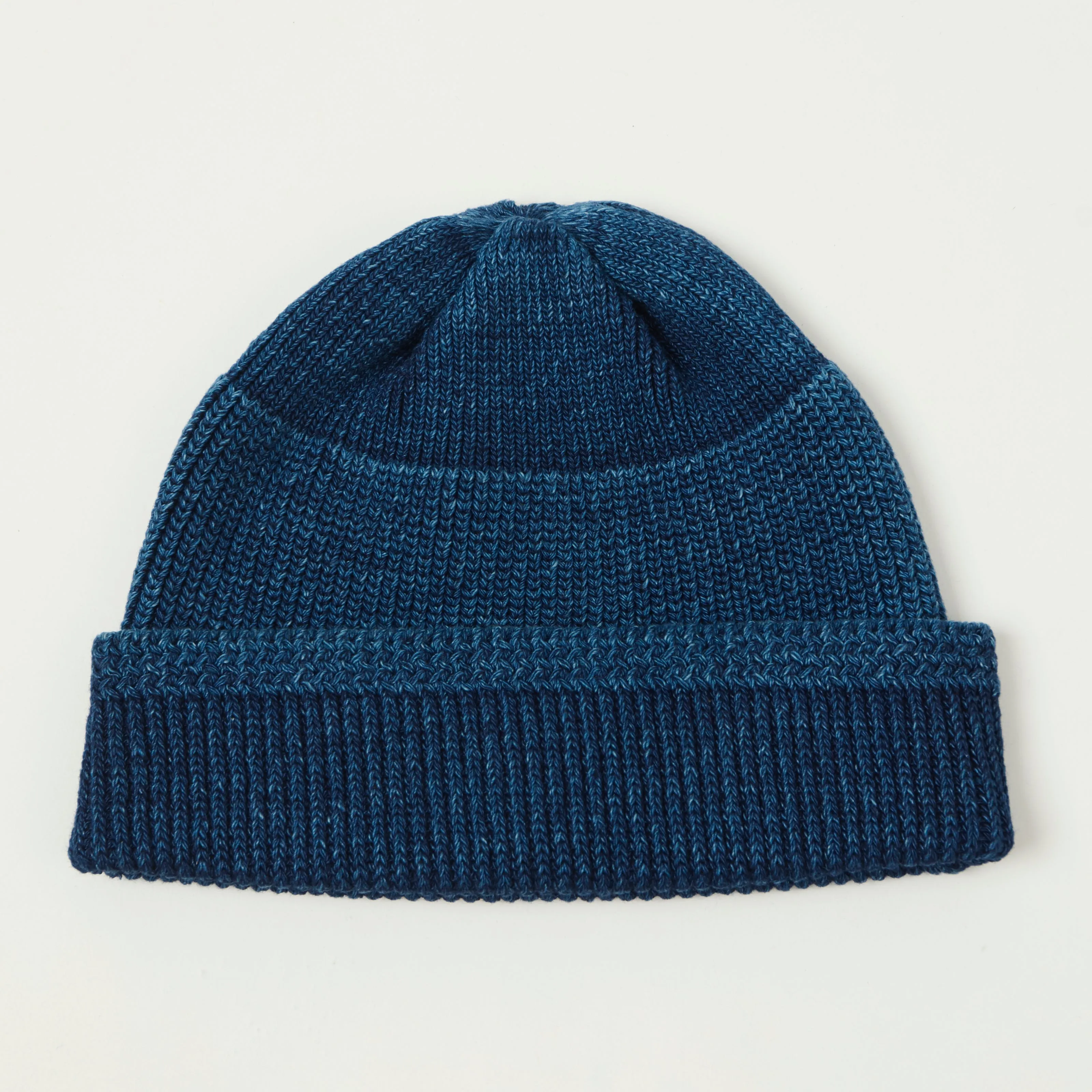 Rototo Indigo Mil Watch Cap - Dark Indigo sold by Son of a Stag