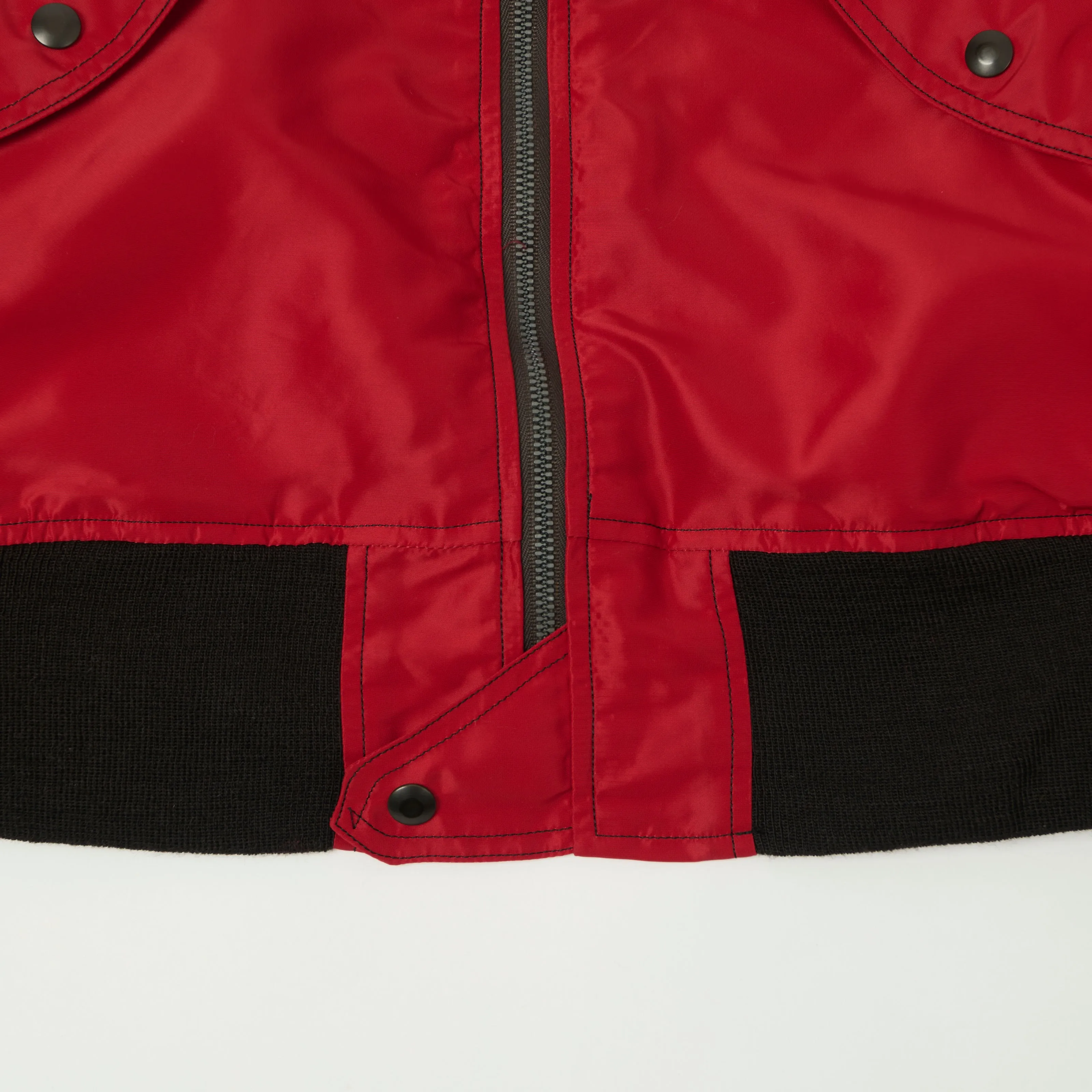 Buzz Rickson's L-2B 'Scorpion' Light Weight Flight Jacket - Red sold by Son of a Stag product image thumbnail 4