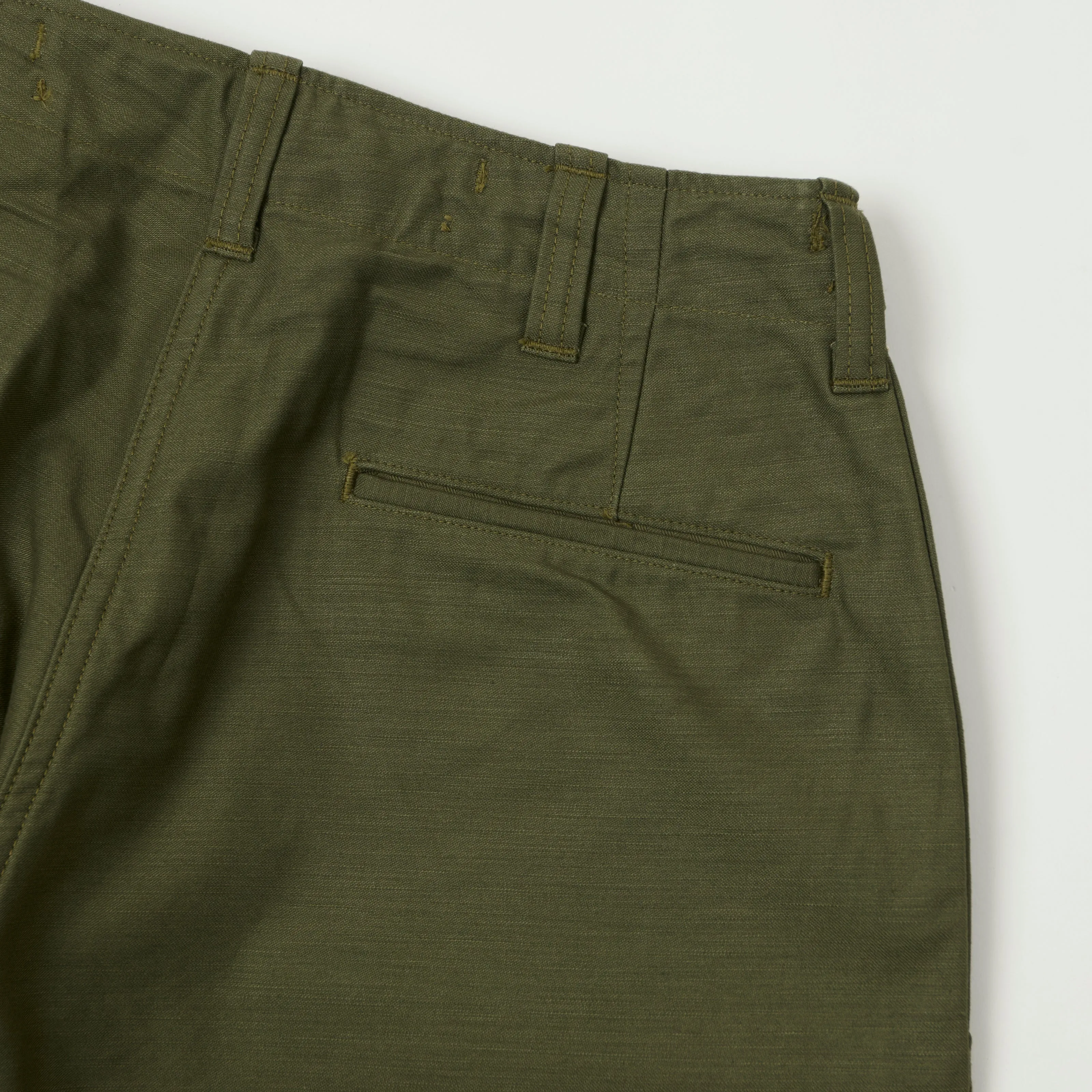 Buzz Rickson's U.S. Army M-43 Field Trousers - Olive sold by Son of a Stag product image thumbnail 2