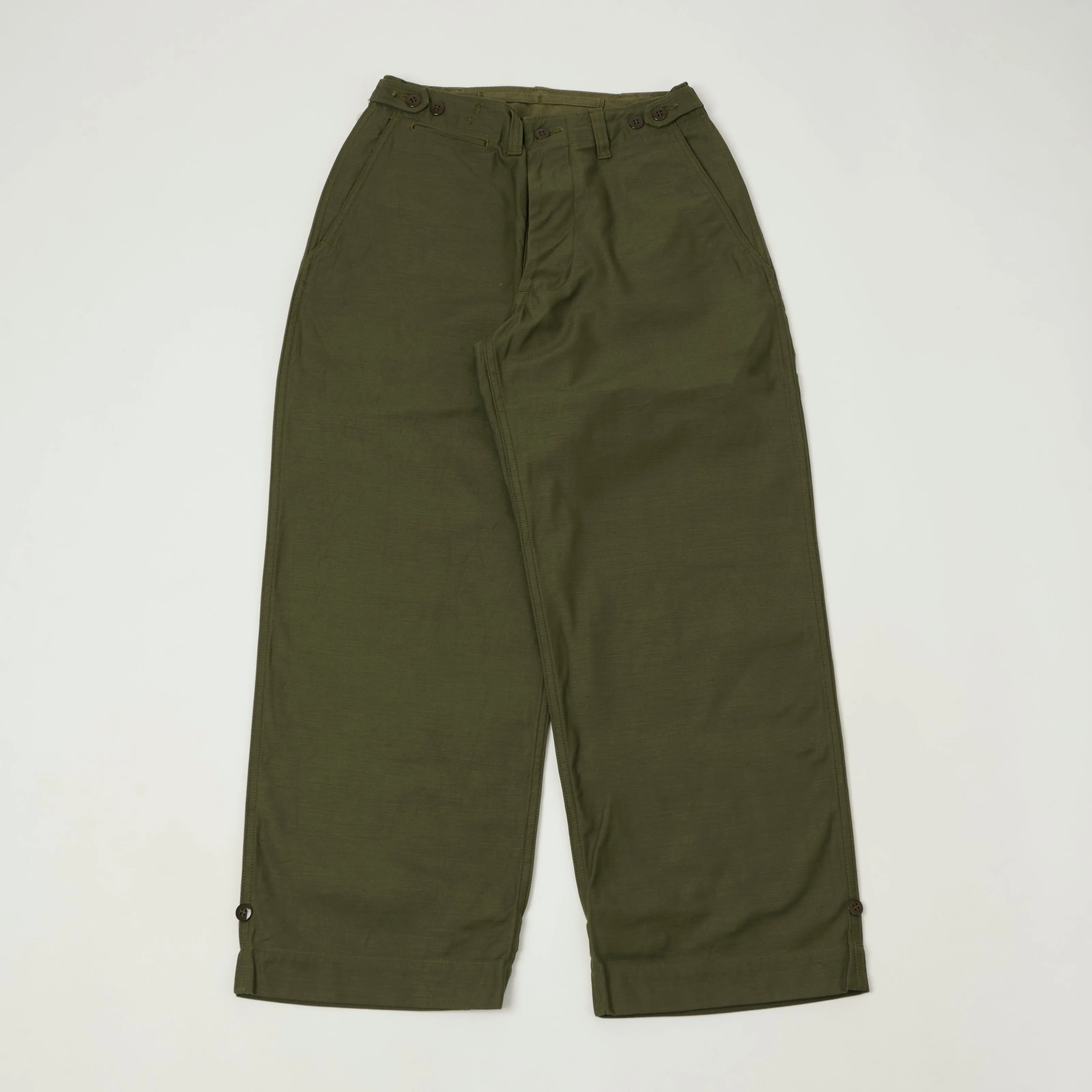 Buzz Rickson's U.S. Army M-43 Field Trousers - Olive sold by Son of a Stag