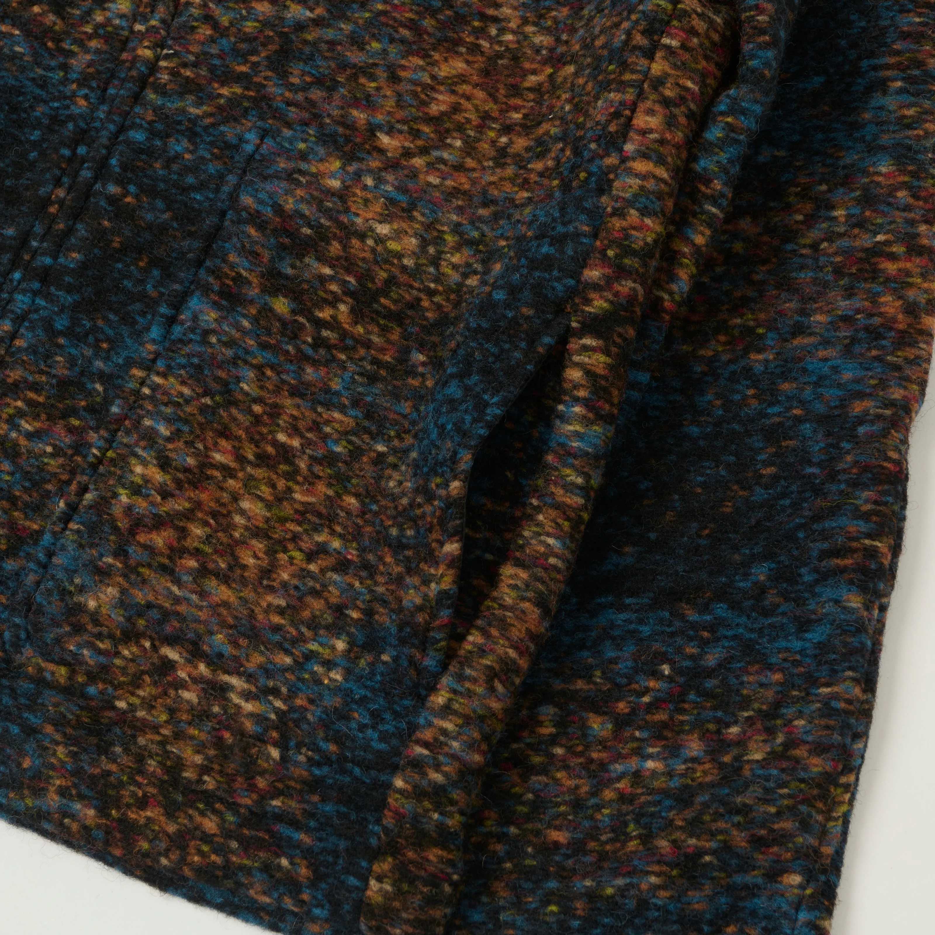 NN07 'Gael' Wool Jacket - Blue Jacquard sold by Son of a Stag product image thumbnail 4