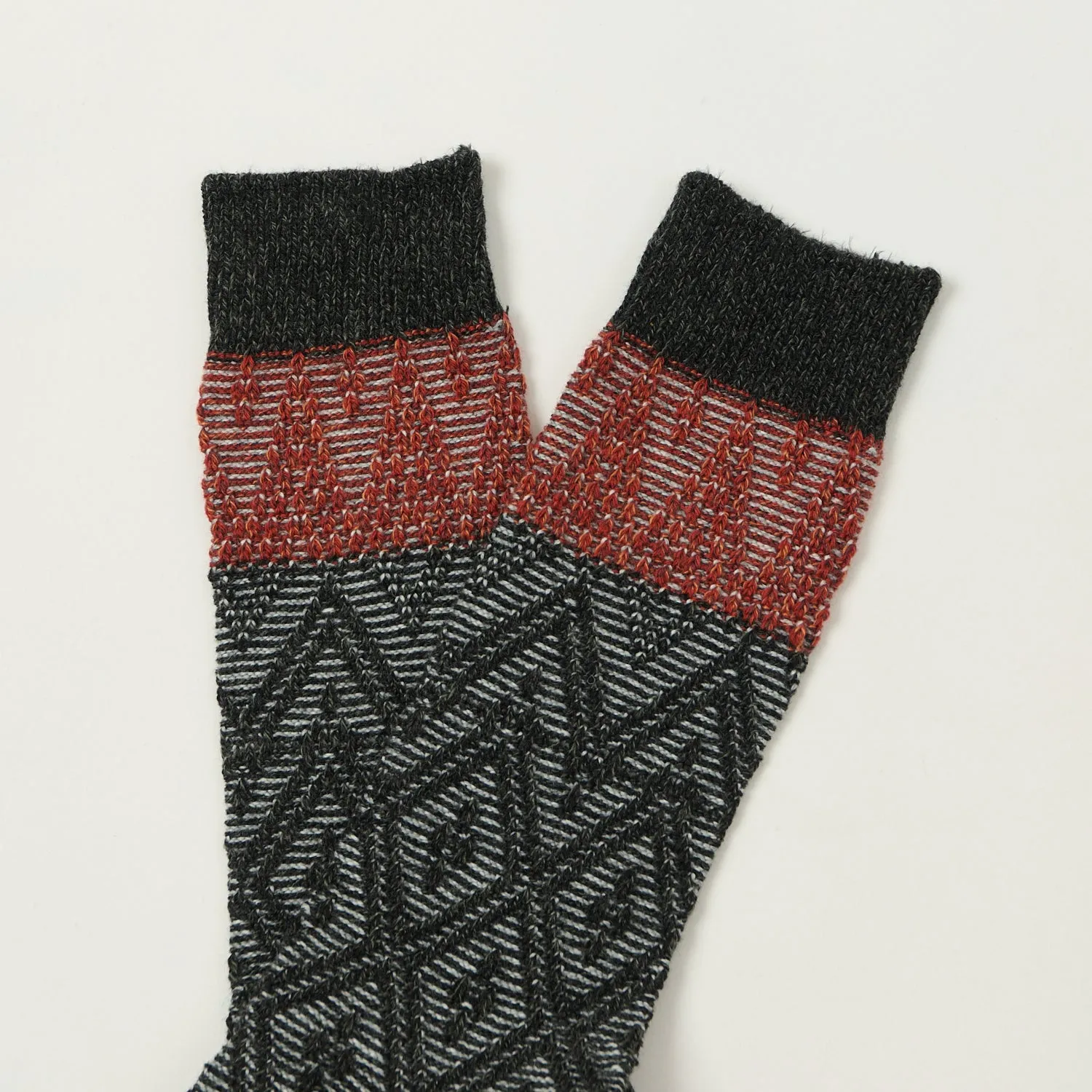 Anonymous Ism Mountain Snow Crew Sock - Black sold by Son of a Stag product image thumbnail 2