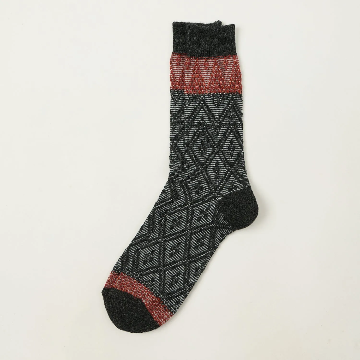 Anonymous Ism Mountain Snow Crew Sock - Black sold by Son of a Stag