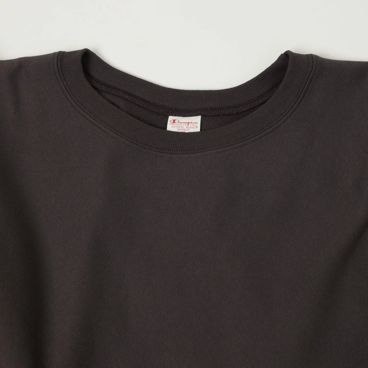 Champion Made in USA Reverse Weave Crewneck Sweatshirt - Brown sold by Son of a Stag product image thumbnail 2