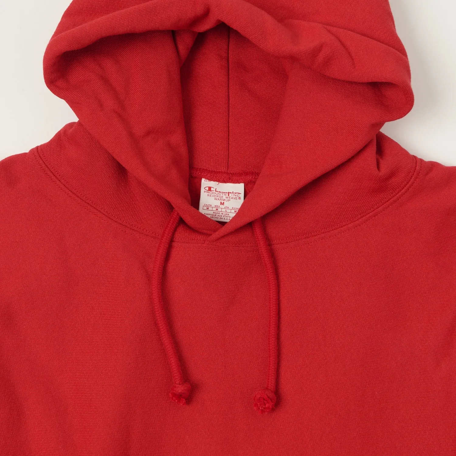 Champion Made in USA Reverse Weave Hoodie - Cardinal Red sold by Son of a Stag product image thumbnail 2