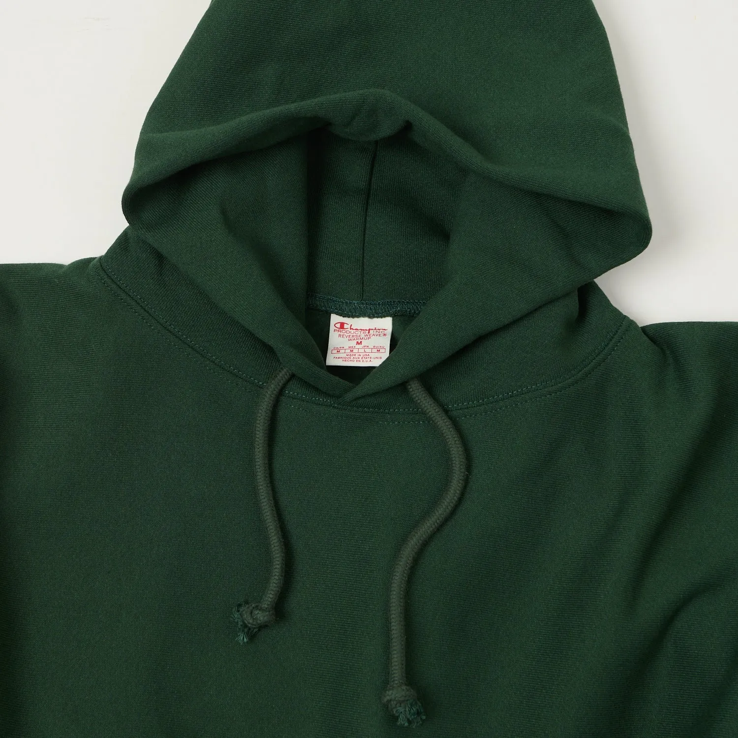 Champion Made in USA Reverse Weave Hoodie - Moss Green sold by Son of a Stag product image thumbnail 2
