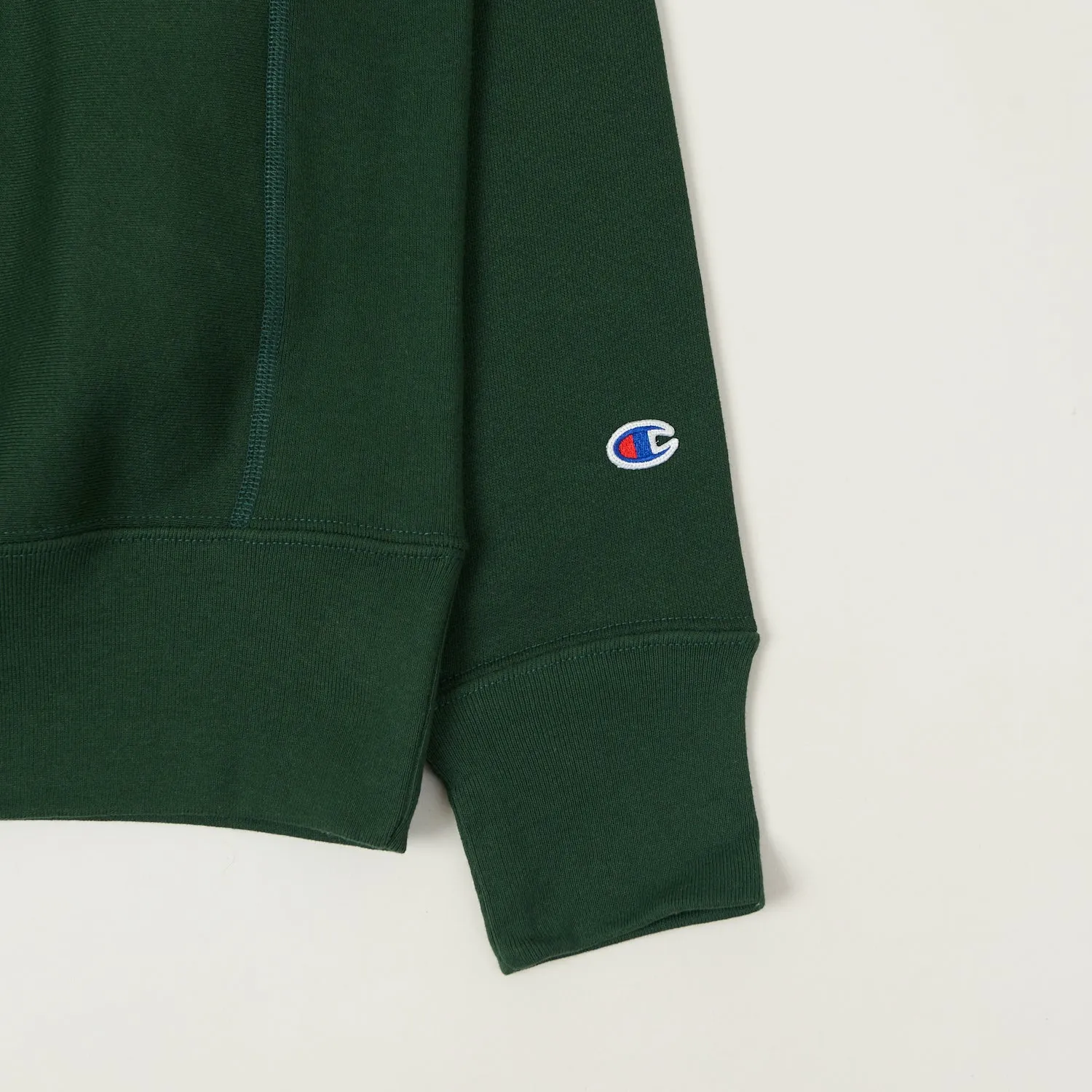 Champion Made in USA Reverse Weave Hoodie - Moss Green sold by Son of a Stag product image thumbnail 3