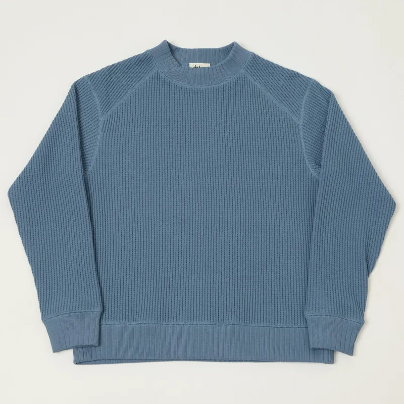 Jackman Midneck Waffle Sweatshirt - Retro Sax sold by Son of a Stag