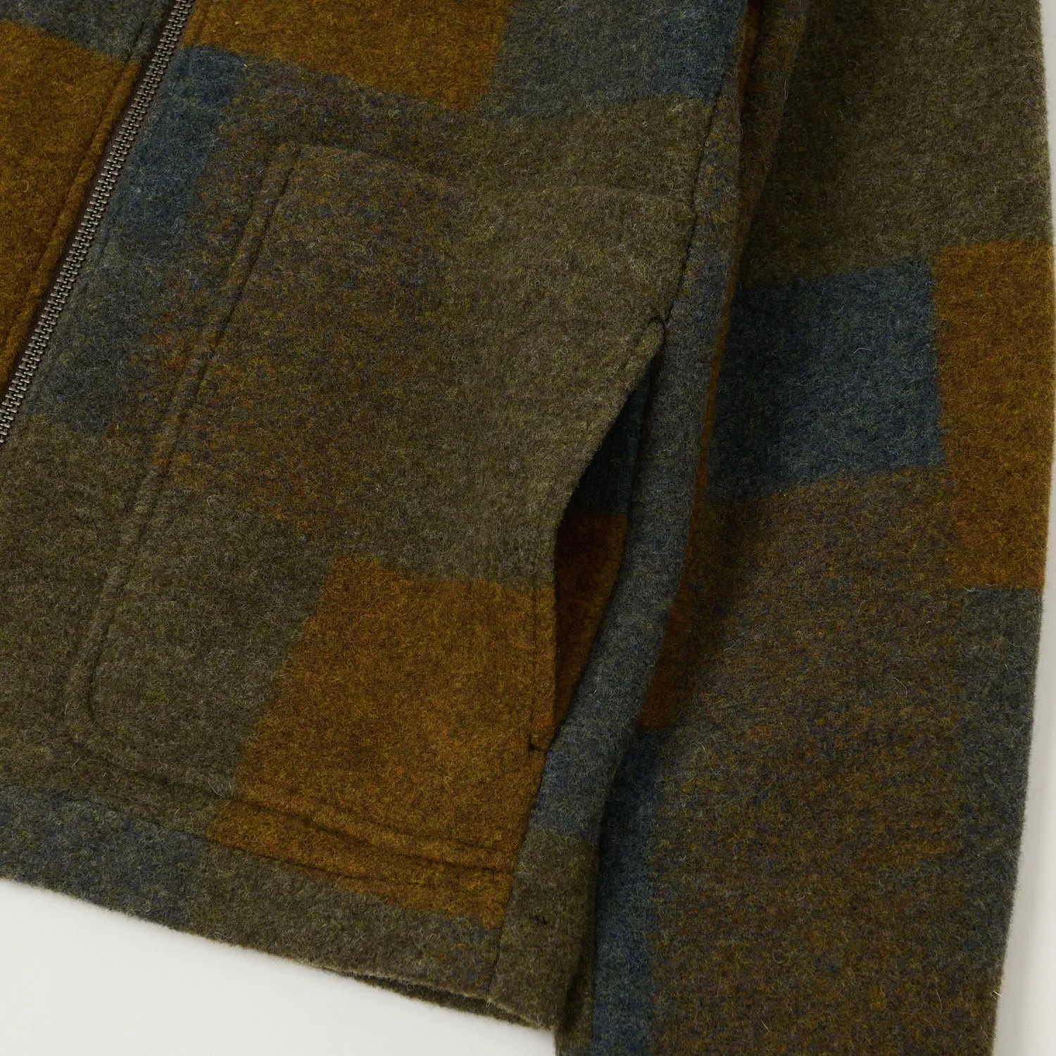 NN07 'Gael' Wool Jacket - Brown Check sold by Son of a Stag product image thumbnail 3