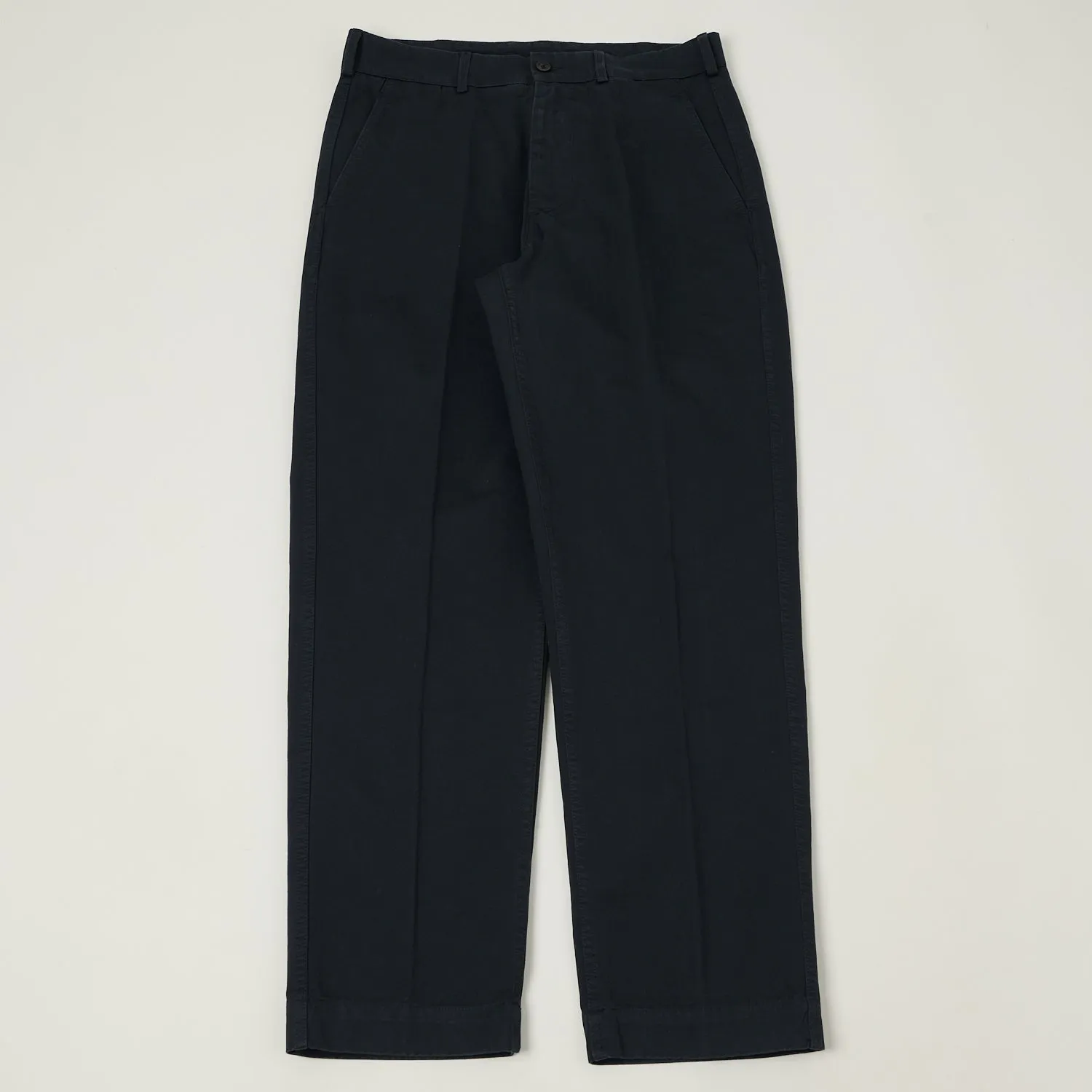 Knickerbocker Canal Tapered Twill Chinos - Deep Navy sold by Son of a Stag