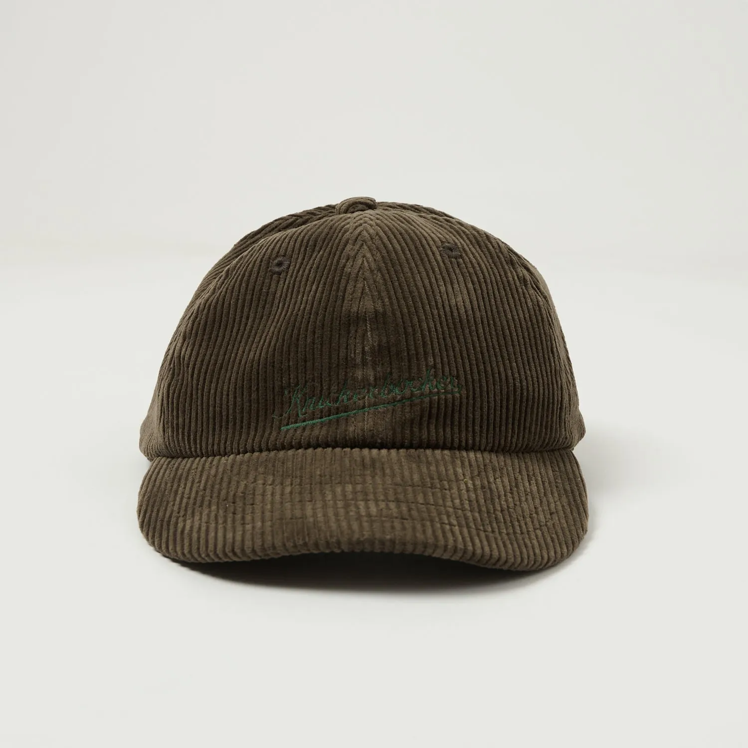 Knickerbocker Stadium Corduroy Cap - Coffee sold by Son of a Stag product image thumbnail 2