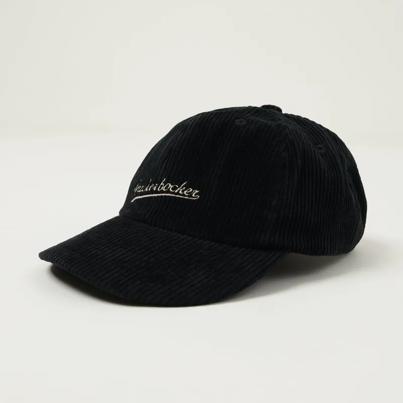Knickerbocker Stadium Corduroy Cap - Black made by Knickerbocker
