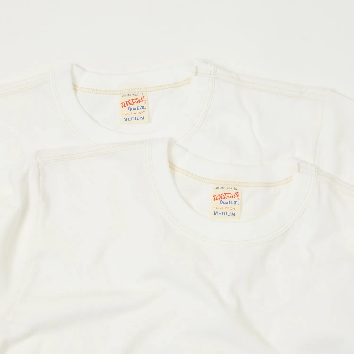 Whitesville Classic T-Shirt Two Pack - White sold by Son of a Stag product image thumbnail 2