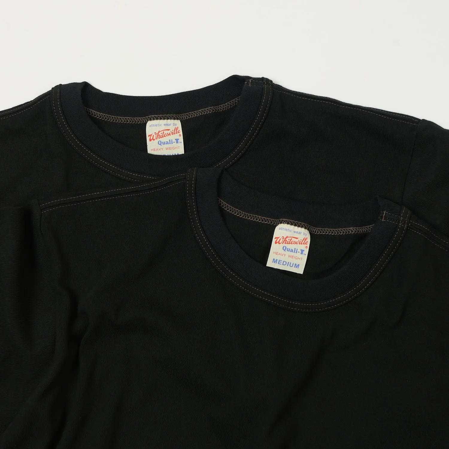Whitesville Classic T-Shirt Two Pack - Black sold by Son of a Stag product image thumbnail 2