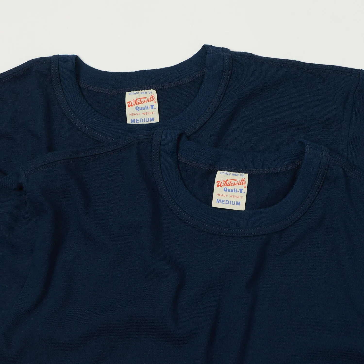 Whitesville Classic T-Shirt Two Pack - Navy sold by Son of a Stag product image thumbnail 2