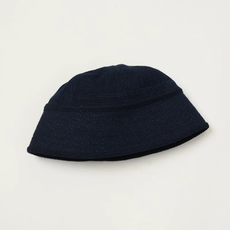 Beams Plus Indigo 'Gobb' Hat - One Wash sold by Son of a Stag