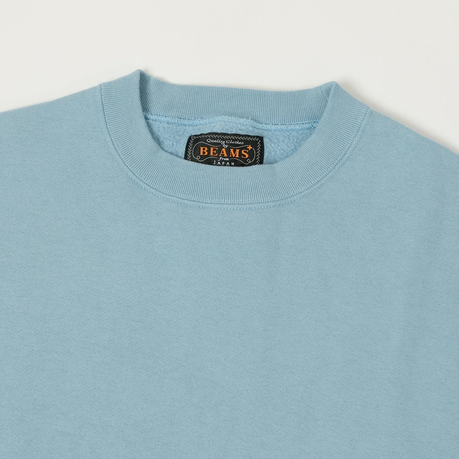 Beams Plus Crewneck Sweatshirt - Sax sold by Son of a Stag product image thumbnail 2