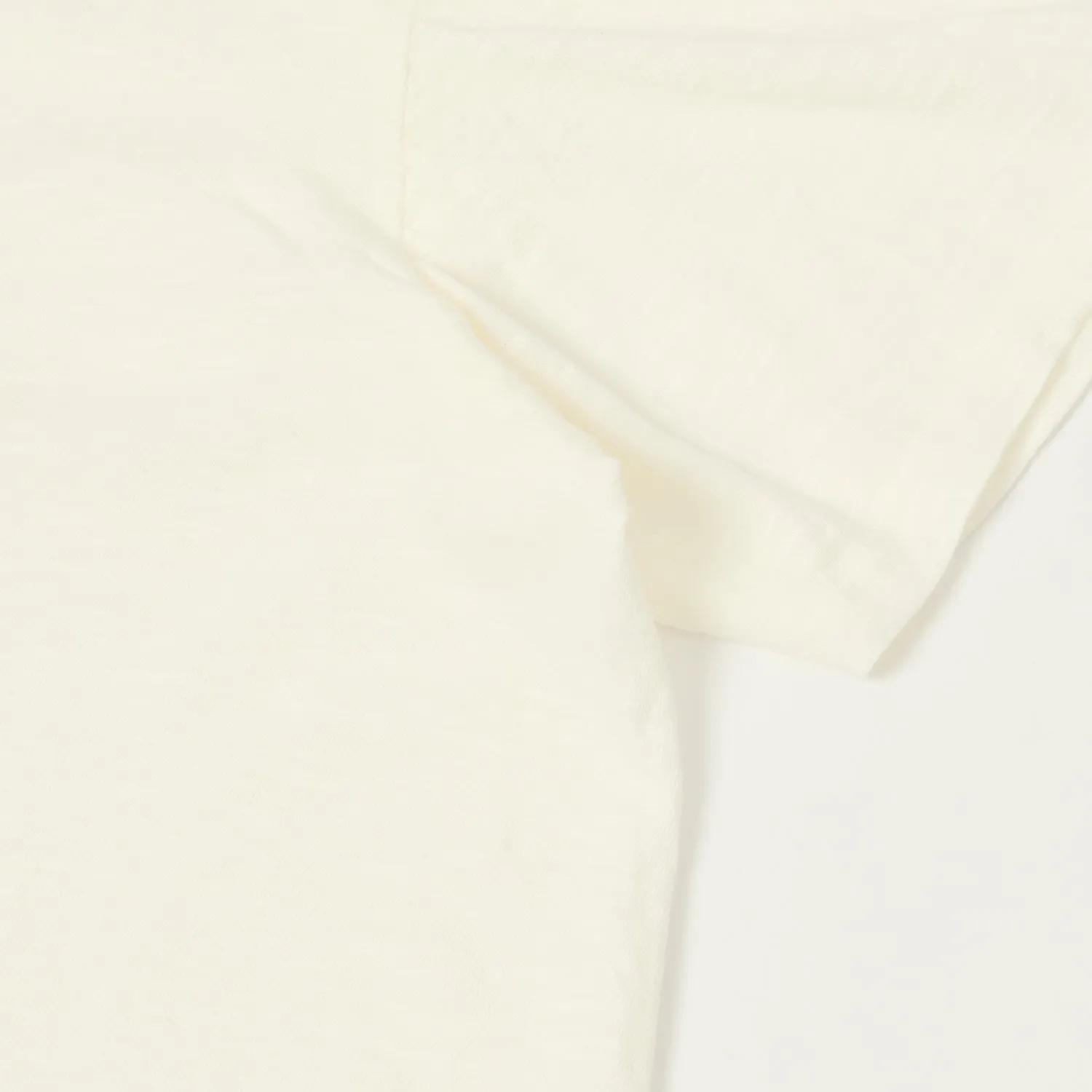 Velva Sheen Rolled Crew Neck T-Shirt - White sold by Son of a Stag product image thumbnail 3