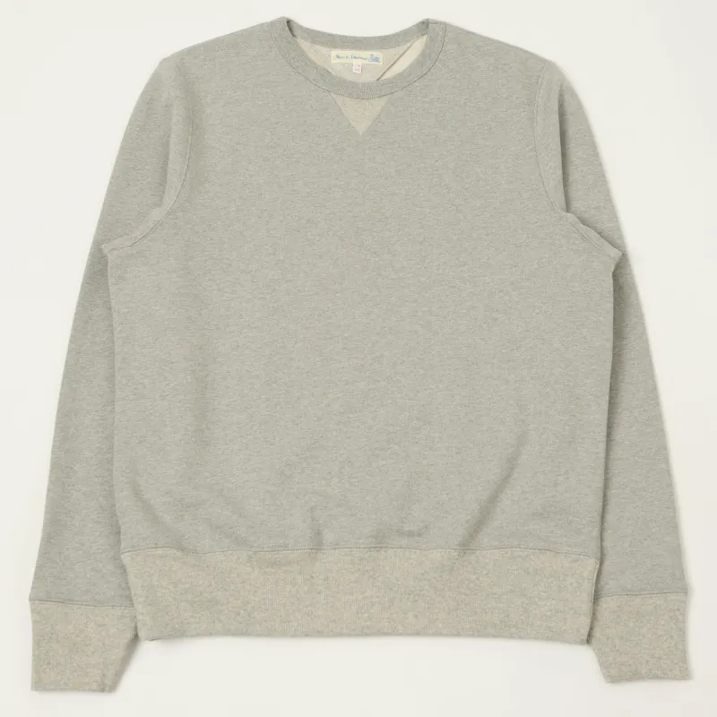 Merz b. Schwanen 3M46 Classic Jersey Sweatshirt - Grey Melange made by Merz B. Schwanen