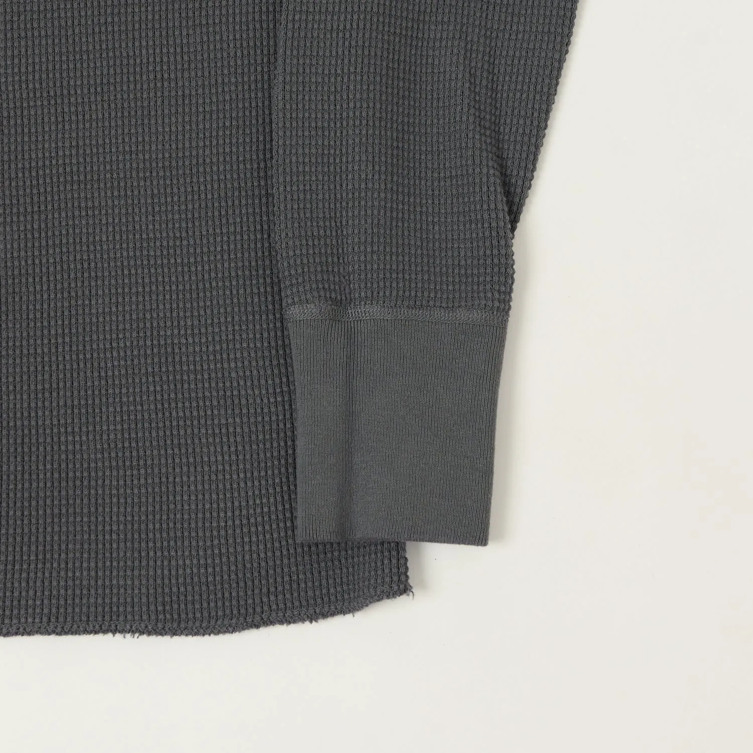 Freenote Cloth Waffle Knit Thermal T-Shirt - Midnight sold by Son of a Stag product image thumbnail 3