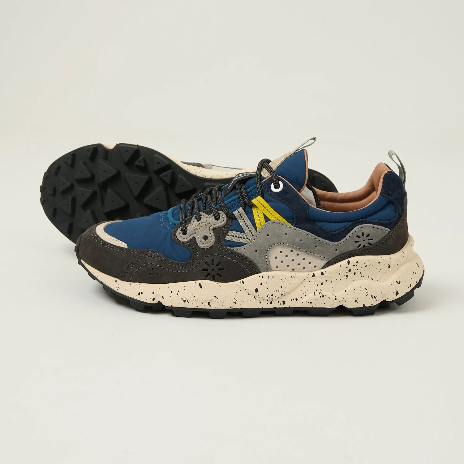 Flower Mountain Yamano 3 Suede/Nylon Sneaker - Grey/Navy sold by Son of a Stag product image thumbnail 4