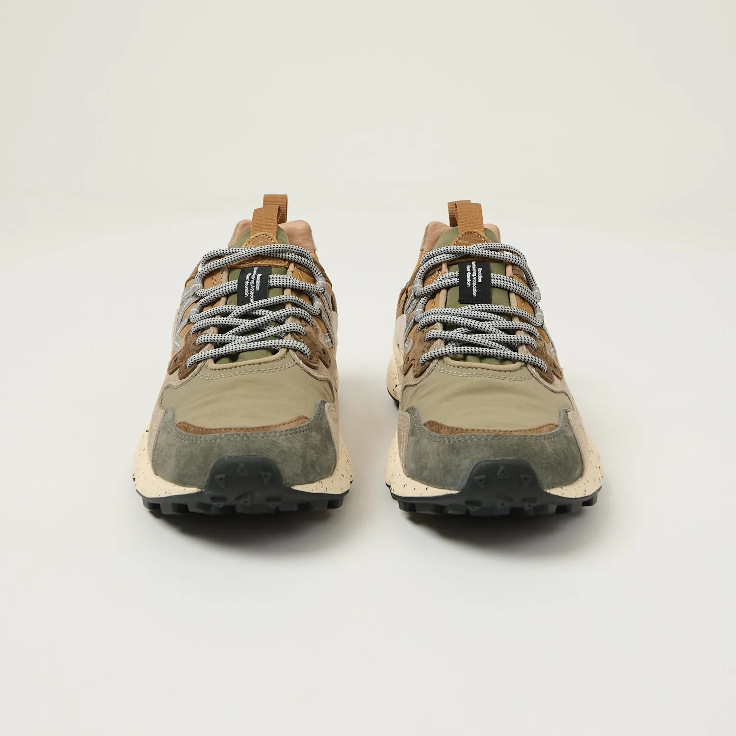 Flower Mountain Yamano 3 Suede/Nylon Sneaker - Grey/Onion sold by Son of a Stag product image thumbnail 2