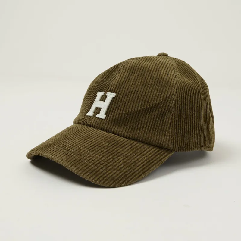 Hartford 'H' Corduroy Baseball Cap - Bronze made by Hartford