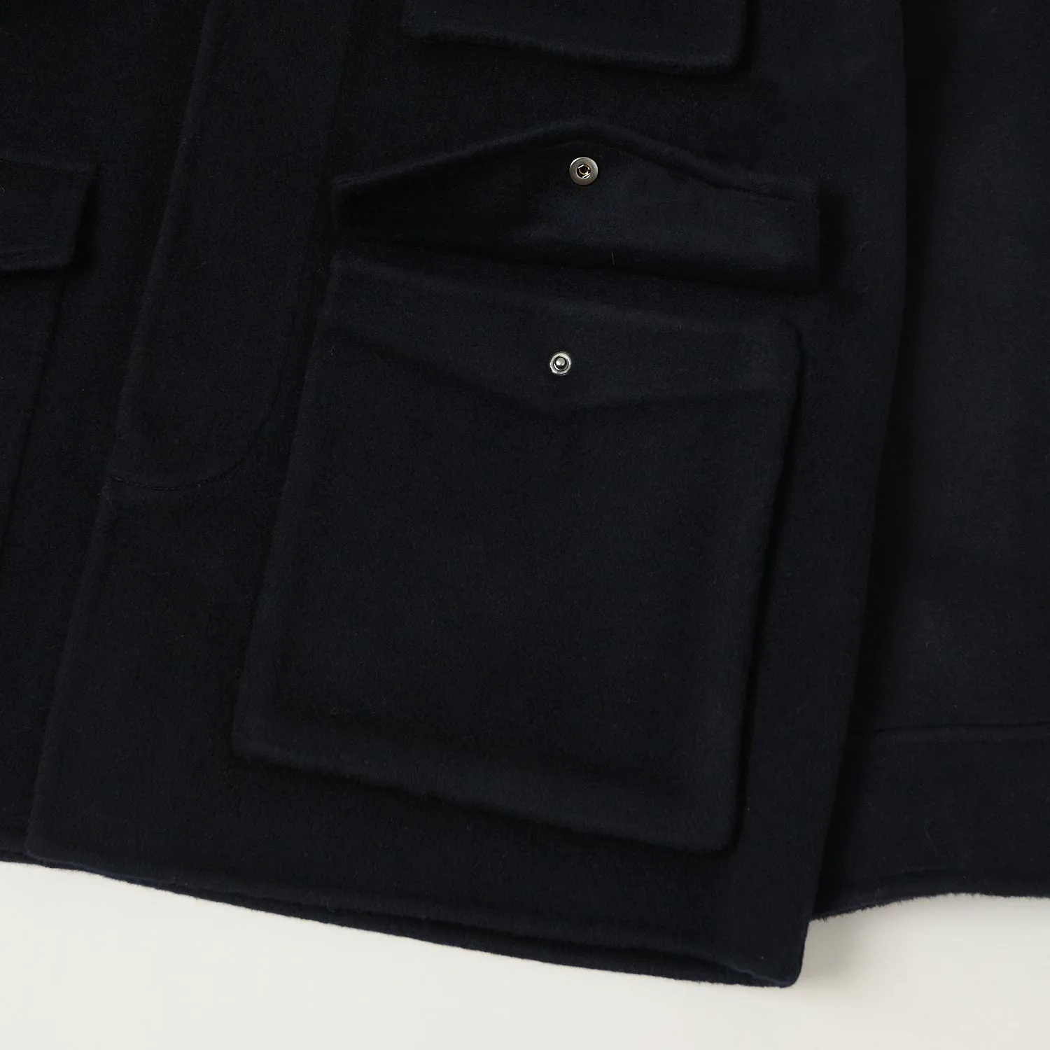 Hartford 'Jake' Wool Field Jacket - Navy sold by Son of a Stag product image thumbnail 4
