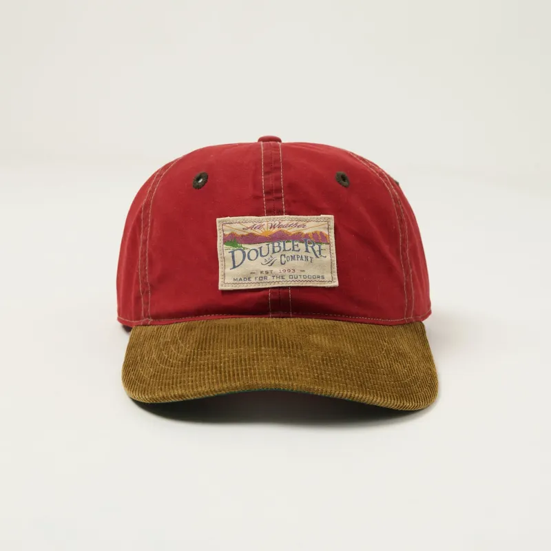 RRL Corduroy Bill Oilcloth Ball Cap - Vintage Red sold by Son of a Stag