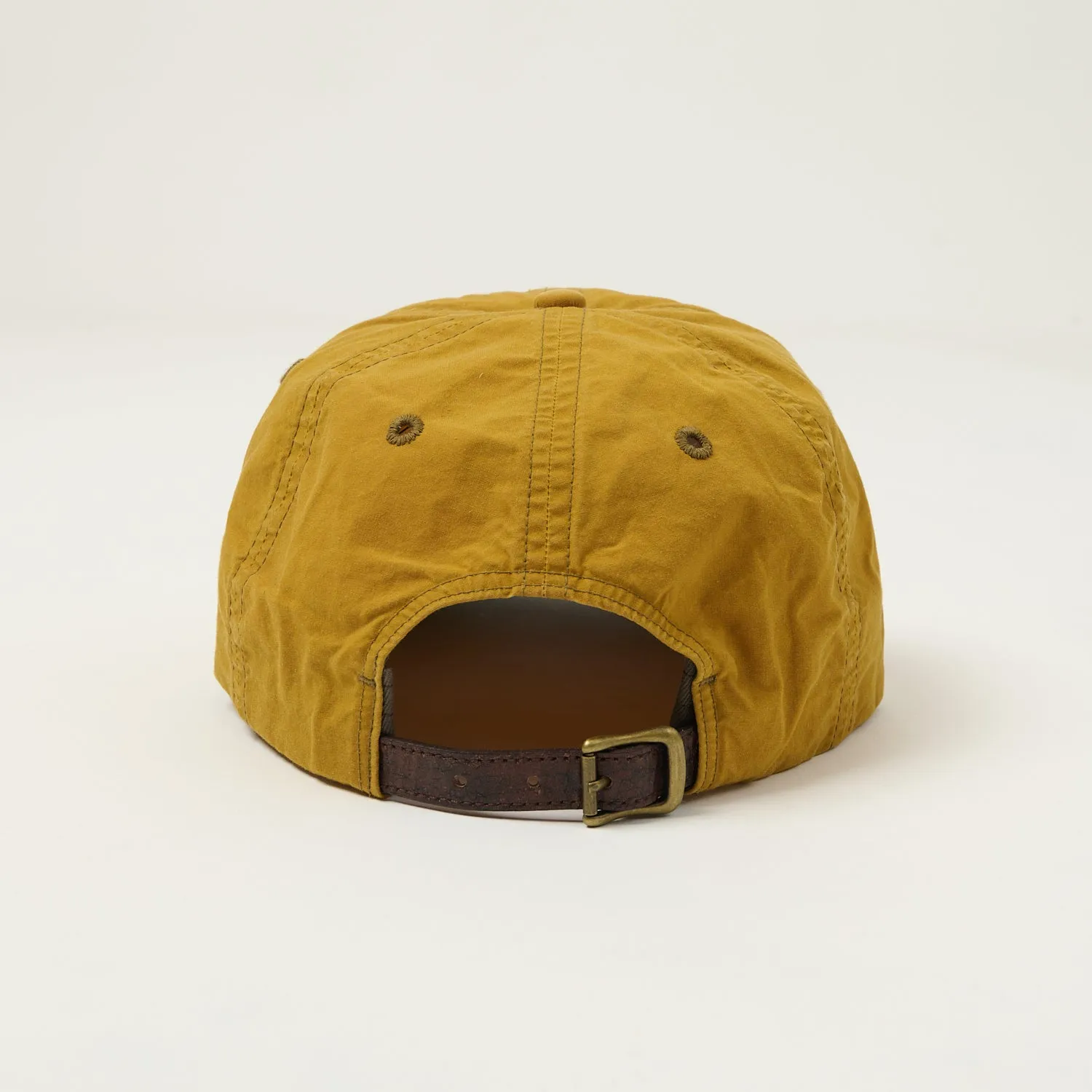 RRL Corduroy Bill Oilcloth Ball Cap - Mustard sold by Son of a Stag product image thumbnail 3