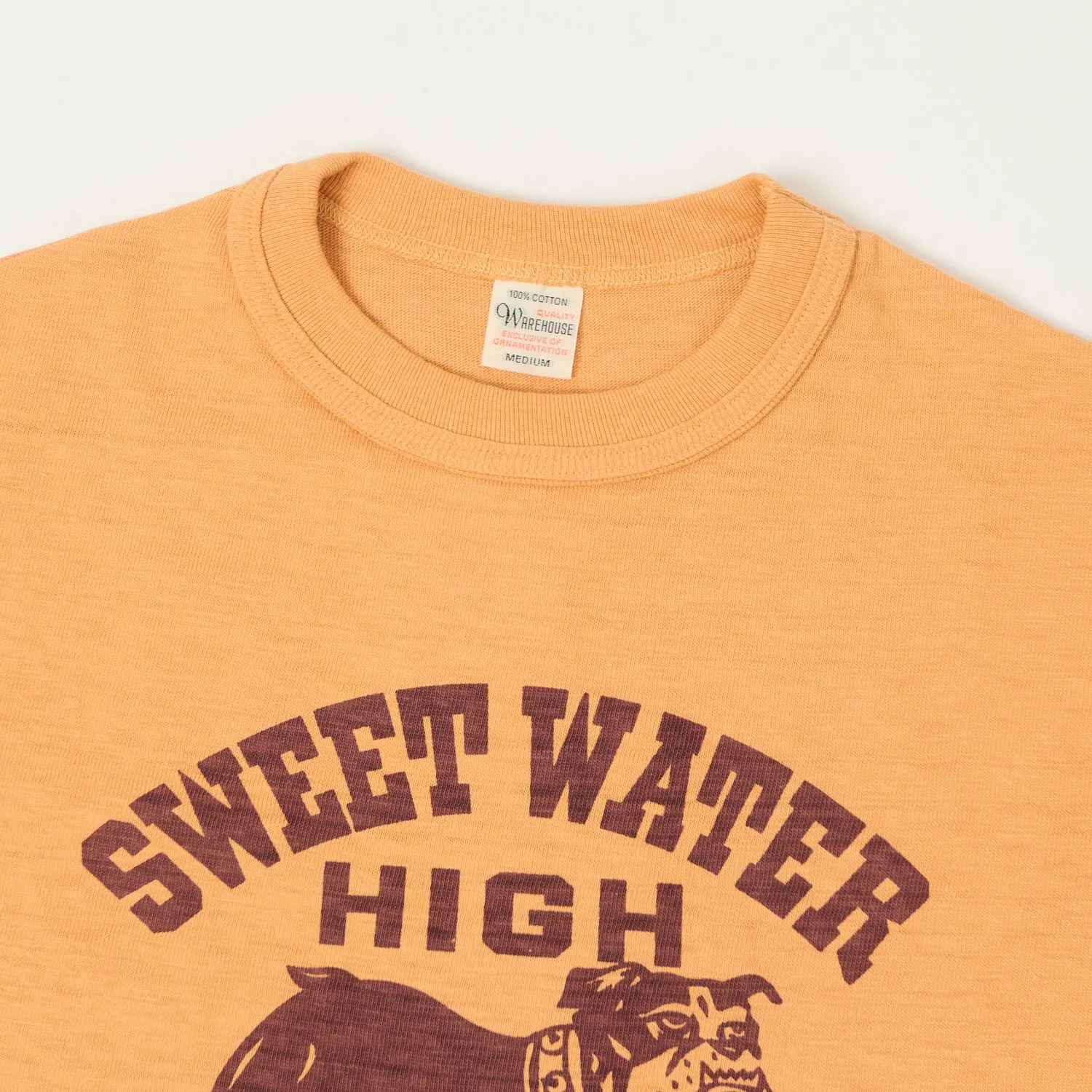 Warehouse & Co 4601 'Sweet Water High' T-Shirt - Orange sold by Son of a Stag product image thumbnail 2