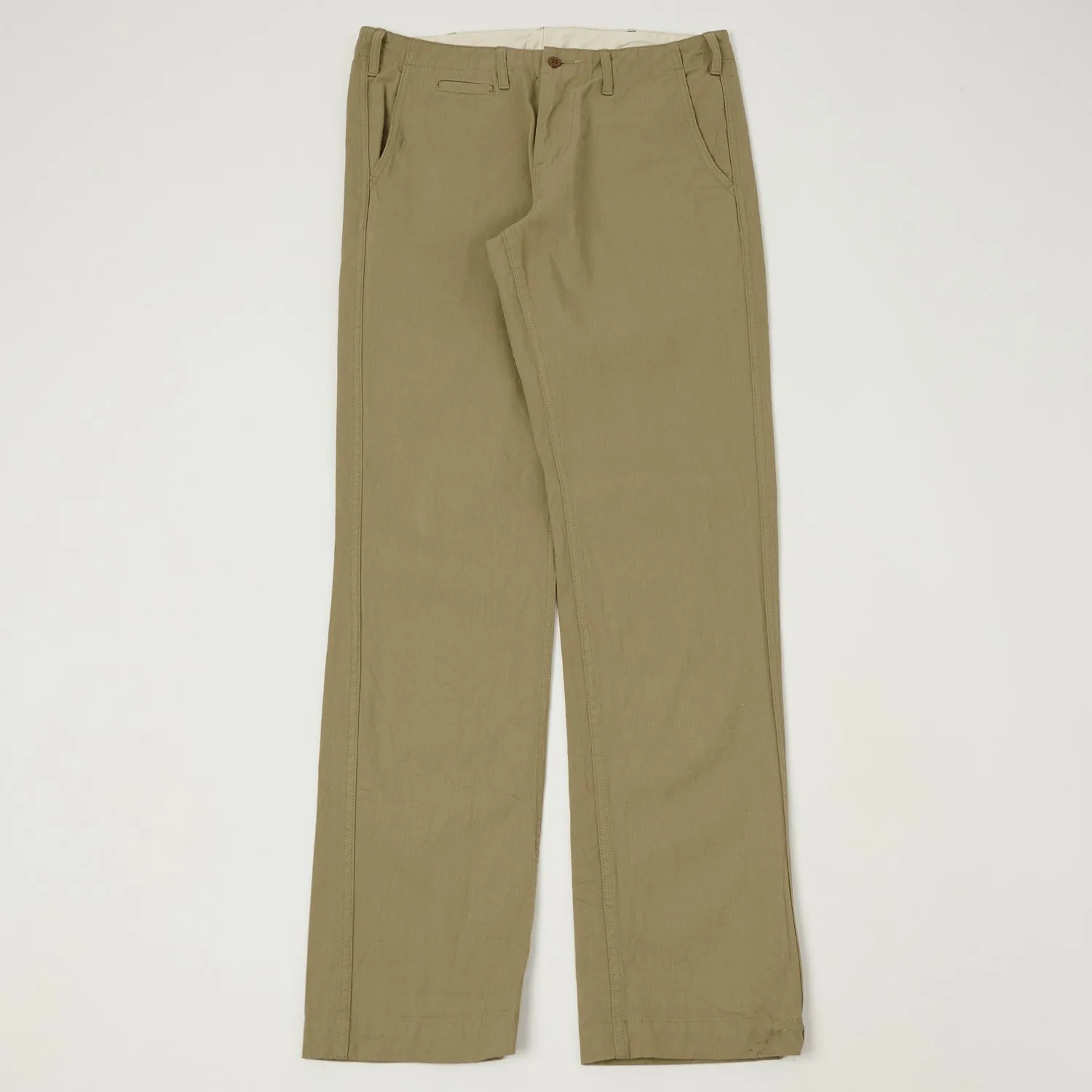 ONI Denim 718CH-KHB Regular Straight Chino - Khaki Beige sold by Son of a Stag