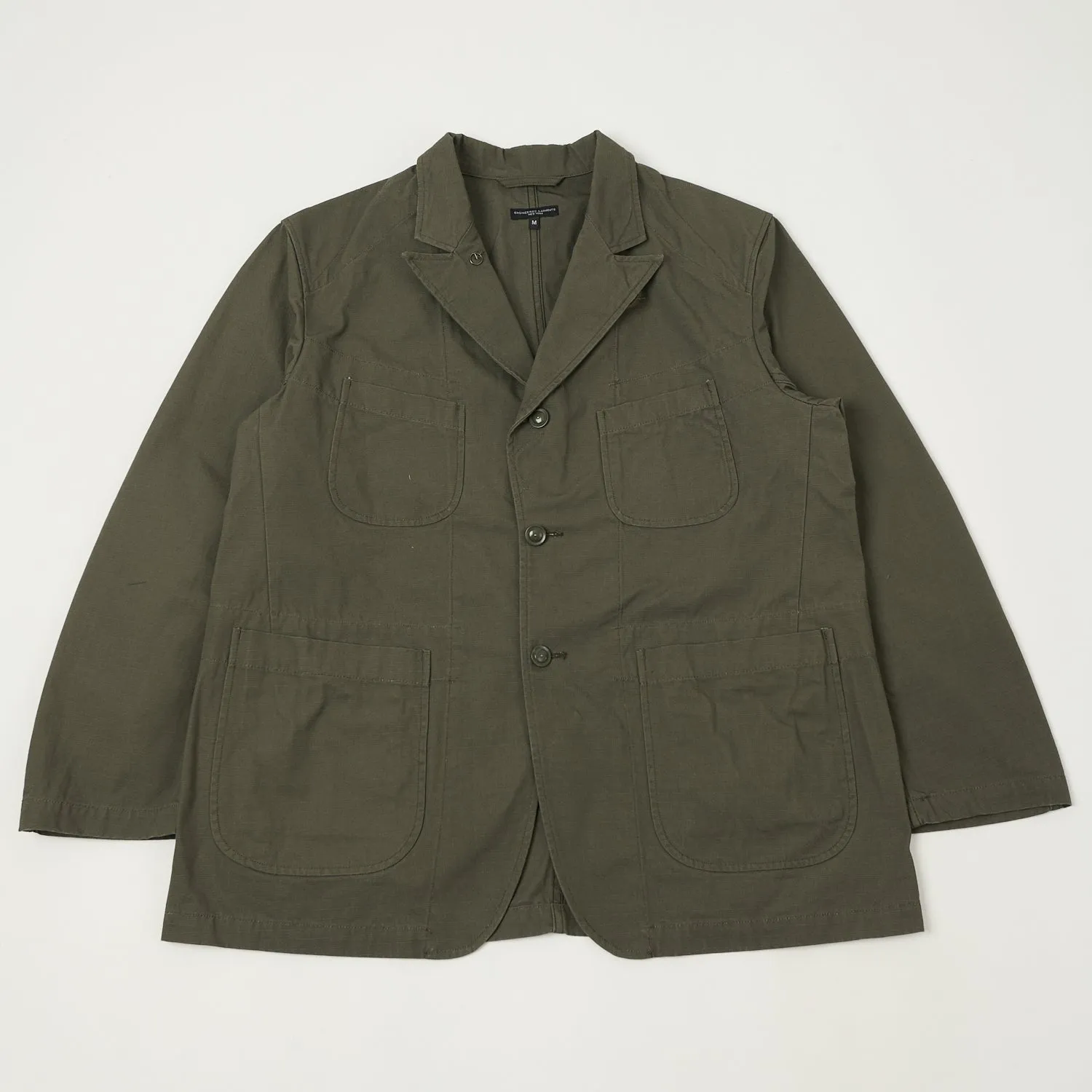 Engineered Garments Heavyweight Ripstop Bedford Jacket - Olive sold by Son of a Stag
