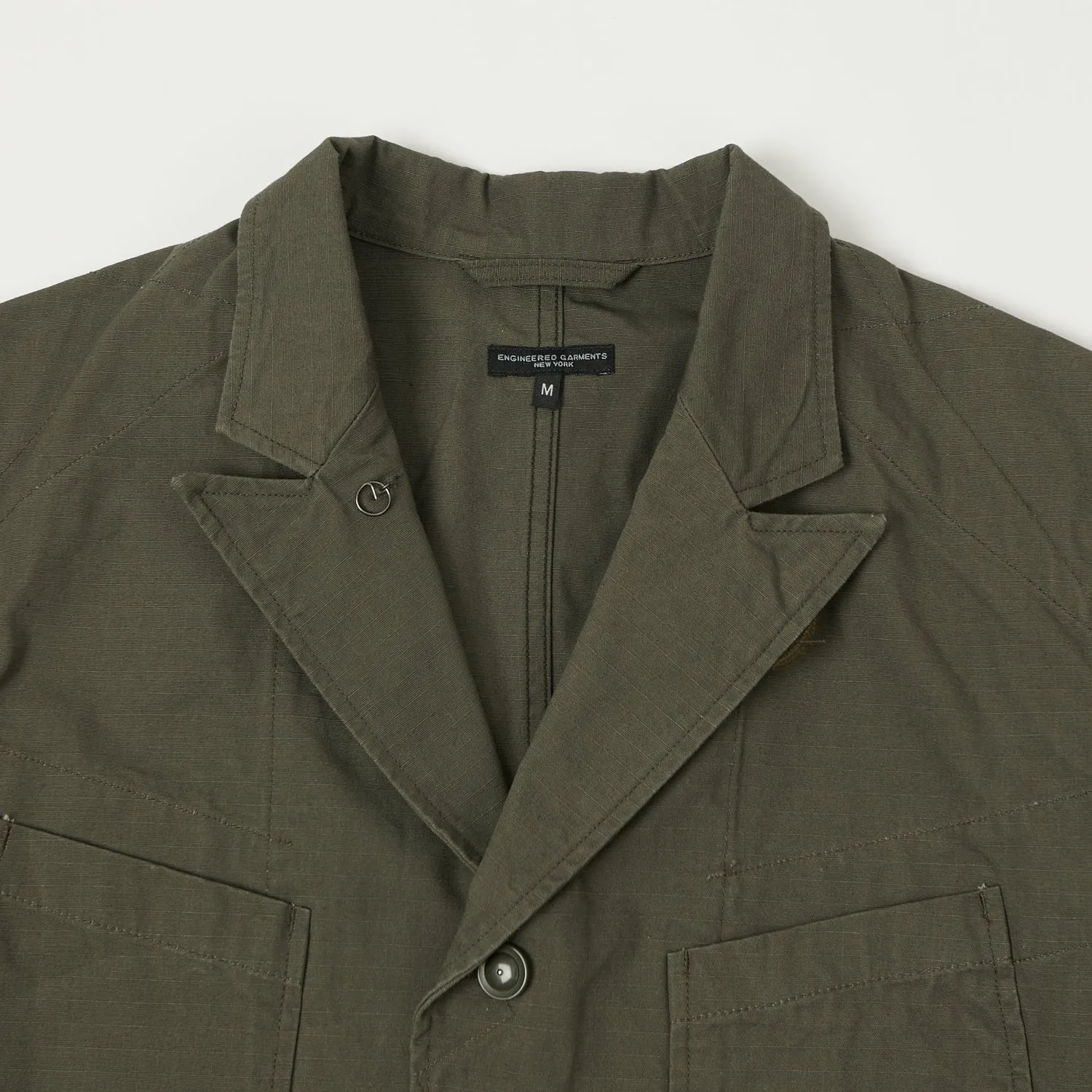 Engineered Garments Heavyweight Ripstop Bedford Jacket - Olive sold by Son of a Stag product image thumbnail 2