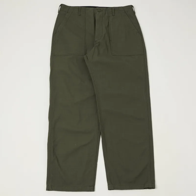 Engineered Garments Heavyweight Ripstop Fatigue Pant - Olive sold by Son of a Stag