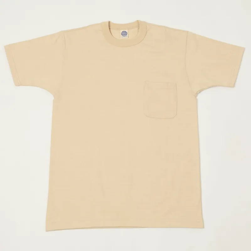 TOYS McCOY Pocket T-Shirt - Beige sold by Son of a Stag